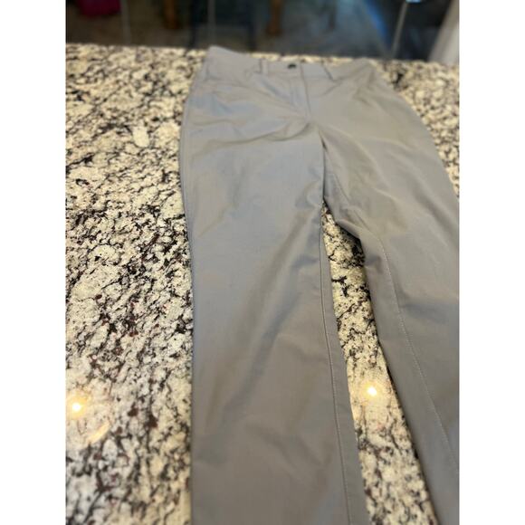 Lululemon women’s cropped pants size 4 light gray - Picture 3 of 11